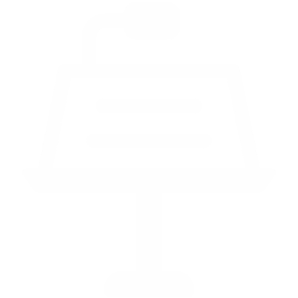 icon of a podium